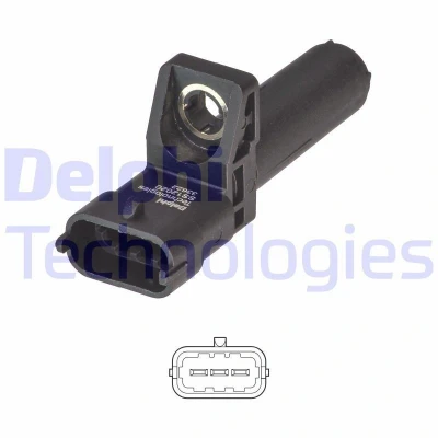 Imagen de DELPHI SS12020 12B1 Sensor de Cigueñal 3 MERCEDES BENZ: Clase A, ML, Viano