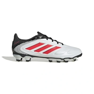 Imagen de adidas Performance COPA PURE III League Unisex Botas de fútbol con tacos para niños, Talla: 38 2/3, White/lucid red/core black Zapatos