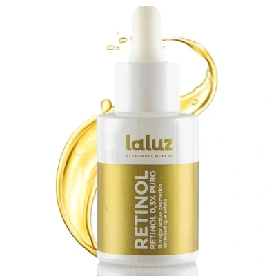 Imagen de Lourdes Moreno Retinol Puro 0,3% I Serum Para La Cara 30 Ml Ayuda A Reducir Las Arrugas Y Signos De Envejecimiento 0.3 Premium