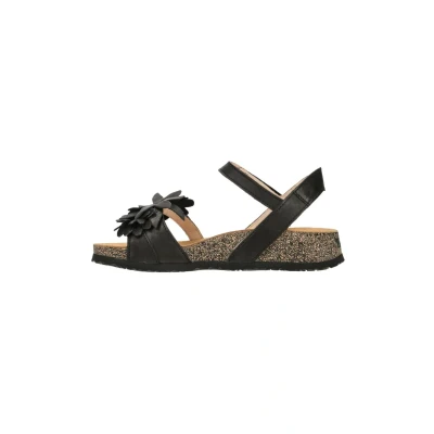 Imagen de Think! Koak Chromfrei Gegerbte Nachhaltige Slingback, Sandalia Mujer, 0 Negro, 41 EU