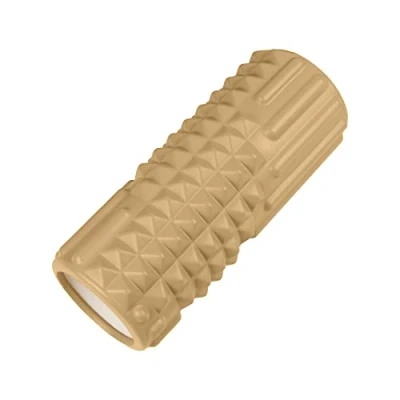 Imagen de DEPORTE FANS, Foam Roller de Masaje , Rodillo Espuma Yoga Pilates, Muscular Utilizado Para Masajes (Cafe)