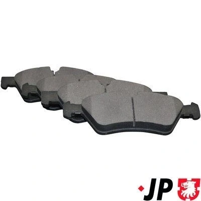 Imagen de JP GROUP 1363602610 Juego de pastillas freno Eje delantero excl. contacto avisador desgaste MERCEDES BENZ: Clase R, E Berlina, ML