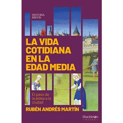 Imagen de la vida cotidiana en Edad Media: El paso de aldea a ciudad (HISTORIA BREVIS)
