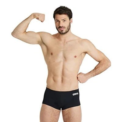 Imagen de arena Solid Team Bañador para Hombre, Piscina, de Secado Rápido, en Tejido MaxLife Eco, Resistencia al Cloro y Protección UV UPF 50+
