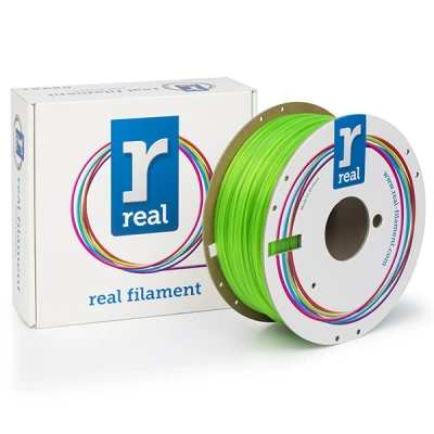 Imagen de REAL 3D Filamento PLA 1,75 mm Verde Fluorescente (1 kg)