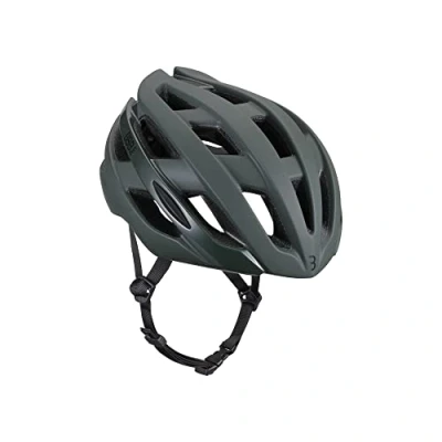 Imagen de BBB Cycling Casco ligero de bicicleta unisex, especialmente diseñado para ciclismo en carretera. Aerodinámico, con 21 entradas aire Modelo BHE 151 Verde Oliva mate L (58 62 cm)