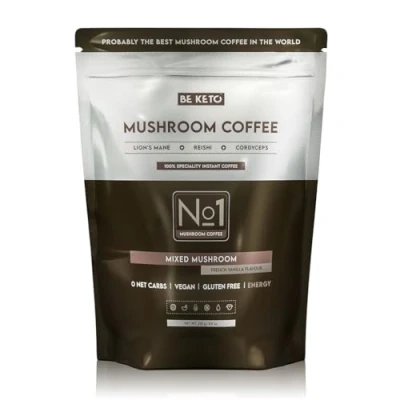 Imagen de Café Soluble Champiñón (Lion&#039;s Mane &amp; Cordyceps Reishi) Vainilla francesa 250 g