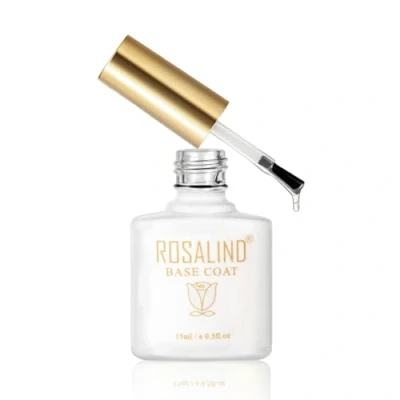 Imagen de ROSALIND Base Coat Semipermanente Esmalte De Uñas En Gel Lámpara UV LED Soak Off Kit Esmaltes 15ml