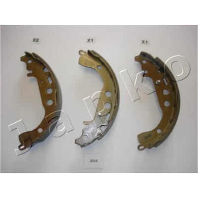 Imagen de JAPKO 55204 Zapatas de Freno Eje trasero 200 32,2 TOYOTA: Yaris I Hatchback, II Hatchback