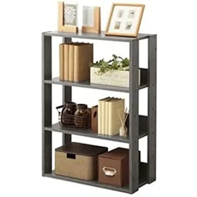 Imagen de Iris Ohyama, Almacenamiento de Madera 3 Niveles/Muebles Laterales/Biuro, Domowee Almacenamiento/Estante Abierto, Diseño,Modular, Oficina, Casa Open Wood Rack OWR 600 Roble