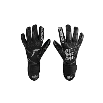 Imagen de Reusch Pure Contact Gold Guantes de Portero Unisex con Costura Interior y Revestimiento Dorado Agarre, adecuados para Todas Las Superficies Campo Juego, 8,5