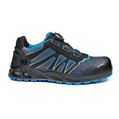 Imagen de Base Protection B1007 Zapatos de Seguridad Protectores Resistentes al Desgarro, Agua y Anti Estáticos para Hombre K Energy Gris/Azul, 36