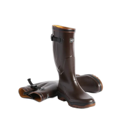 Imagen de Aigle Parcours Botas de agua, Hombre, Talla: 43, Brun Caucho natural