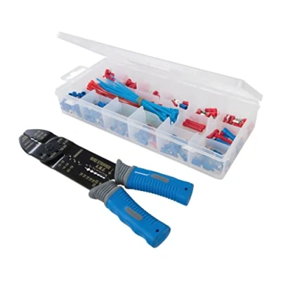 Imagen de Silverline Tools 457054 Herramientas para prensar terminales, 271 pzas