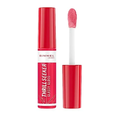 Imagen de Rimmel London Thrill Seeker Glassy Gloss Brillo Labial Berry Glace 10ml