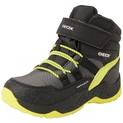 Imagen de Geox J Sentiero Boy B ABX, Barco Ankle, Lt Grey Royal, 35 EU