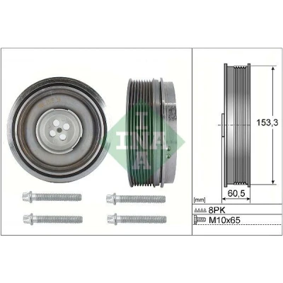 Imagen de INA 544 0505 20 Kit poleas, cigüeñal