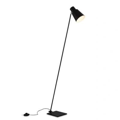 Imagen de Briloner Lámpara de pie Ekko, ajustable, E27, negro