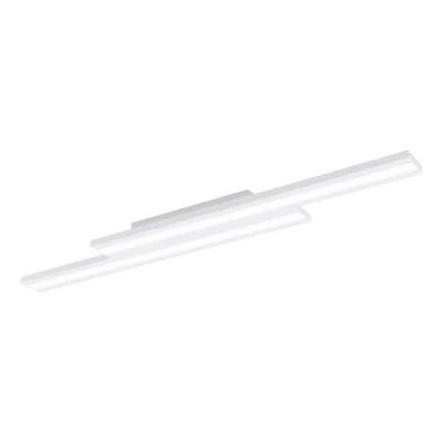 Imagen de Eglo connect.z Smart Home panel LED Saliteras Z, ZigBee, control de voz y la aplicación, colores ajustables, lámpara techo metálica blanca