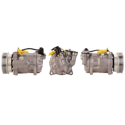 Imagen de LUCAS ACP470 Compresor de Aire Acondicionado PAG 46 R 134 a con juntas PEUGEOT: 407 Berlina, Coupé, 607 CITROËN: C5 3