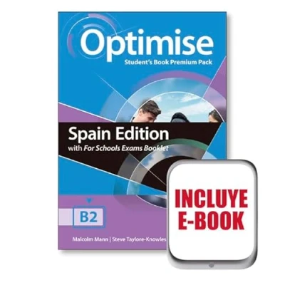 Imagen de Optimise B2 Exam Bklt Students Book Premium Pack