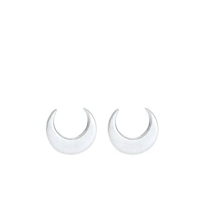Imagen de Elli HALF MOON Pendientes silvercoloured, Mujer, Talla: One Size, Silver coloured