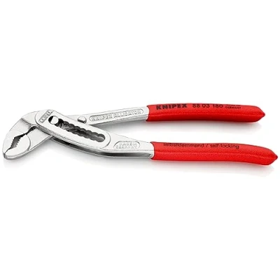 Imagen de Knipex Alligator® Tenaza de agarre cromado, recubiertos plástico antideslizante 180 mm 88 03