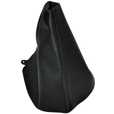 Imagen de AERZETIX C59161 Funda para palanca de cambios compatible con VW UP! 2011 a 2016 color: negro en piel sintética