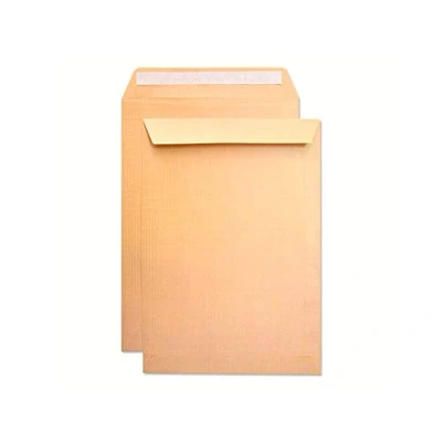 Imagen de SOBRE BOLSA REFORZ. SAM 229x324 KRAFT ARMADO 120g (SILICONA) CAJA de 100