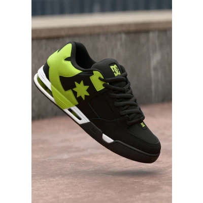 Imagen de DC Shoes Command Unisex Zapatillas skate, Talla: 39, Black/lime Zapatos