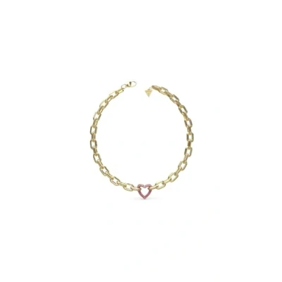 Imagen de Guess Beloved Collar Yellow goldcoloured/pink, Mujer, Talla: One Size, gold coloured/pink