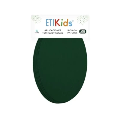 Imagen de 6 rodilleras color Botella termoadhesivas de plancha. Coderas para proteger tu ropa y reparación pantalones, chaquetas, jerseys, camisas. 16 x 10 cm. RP26