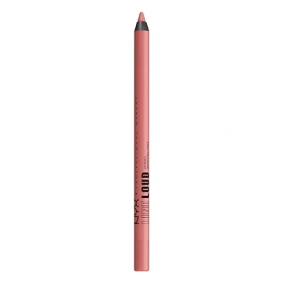 Imagen de NYX Professional Makeup Line Loud, Lápiz de labios, Larga duración, Non transfer, Tono 04 Born To Hustle