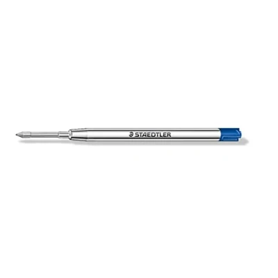 Imagen de STAEDTLER 458 F 3. Recambio para bolígrafos con tinta de color azul.