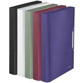 Imagen de LEITZ 39570053 Carpeta acordeón STYLE PP con 6 separadores más 1 extra ancho DIN A4 color verde celadón