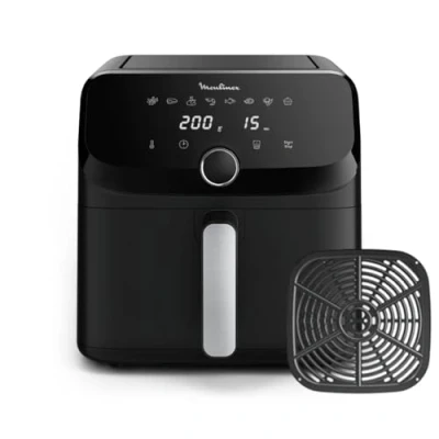Imagen de Moulinex Easy Fry Mega, Freidora de aire, 7,5 L Capacidad XL, 8 Programas, Diseño Compacto, Modelo EZ8558F0