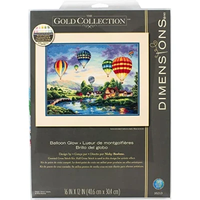 Imagen de Dimensions Globo Brillante, Algodón, Multicolor, 41 x 30 cm, 18
