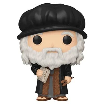 Imagen de Funko Pop! Artists: Leonardo Davinci Image Rights Figura de Vinilo Coleccionable Idea Regalo Mercancia Oficial Juguetes para Niños y Adultos Muñeco Coleccionistas Exposición