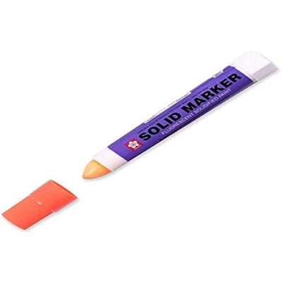 Imagen de Sakura of America Solid Marker, Twist action, 13mm, Fluorescent Orange, Sold as 1 Each, SAKXSC305