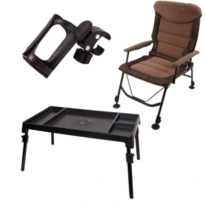 Imagen de Ultimate Set Completo de Silla Pesca Combo carpfishing