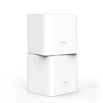 Imagen de Tenda Nova MW3(paquete 2) Mesh Router AC1200 Sistema WiFi de Red en mesh, Se recomienda aplicar entre 1 y 3 habitaciones, Dual Banda, Seamless Roaming, Fast Ethernet, Control Parental, Blanco