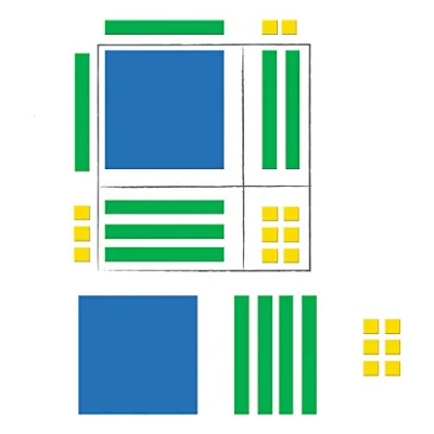 Imagen de Learning Resources Azulejos magnéticos de álgebra, Juego 72 Piezas, a Partir 11 años (el Embalaje Puede Variar)