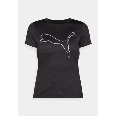 Imagen de Puma Essential LOGO TEE Camiseta deportiva, Mujer, Talla: XL, Black heather