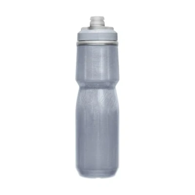 Imagen de CAMELBAK botella de agua deportivaPodium Chill, exprimible, caminata en bicicleta para correr Plata Personalizada/Plata, 700ML