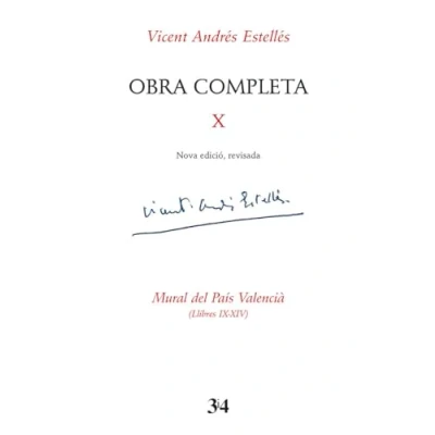 Imagen de Obra completa revisada, volum 10 (Vicent Andrés Estellés)