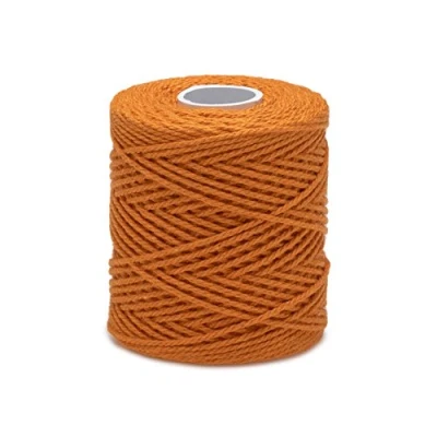 Imagen de La cordeline dcjn12 a Bobina Hilo algodón Naranja 1, 2 mm 45 metres, Naranja, 5 x 5, cm