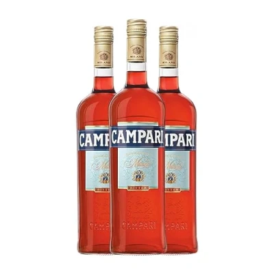 Imagen de Licores Campari Biter Botella Misil 1 L (Caja de 3 L)