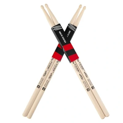 Imagen de Palos de tambor Rebound America Madera arce dura, recta y duradera, ideal para bateristas todos los niveles, utilizados batería, percusión práctica (7A 2 pares)