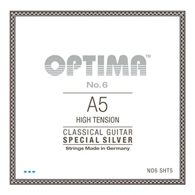 Imagen de Cuerdas para guitarra clásica No. 6 Special Silver A5w plateadas High NO6.SHT5
