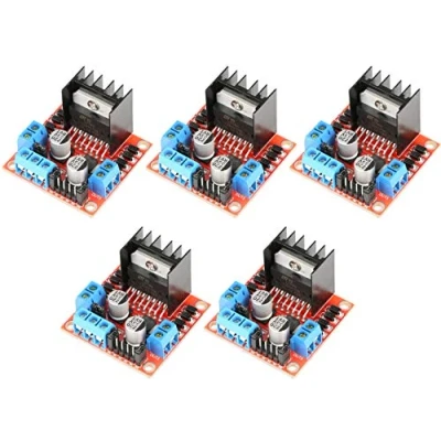 Imagen de TECNOIOT 5pcs L298N Driver Board L298 Stepper Motor Drive Controller Module Dual H Bridge